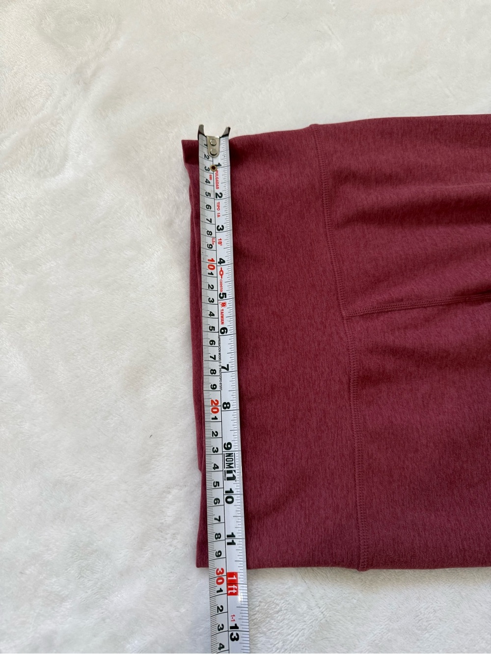 Vuori Daily Legging Heathered Mauve High Rise Yoga Pants Small - Picture 9 of 10